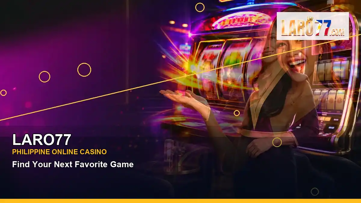 LARO77 wide-action coins casino cashback rewards highlighting mobile-friendly casino play