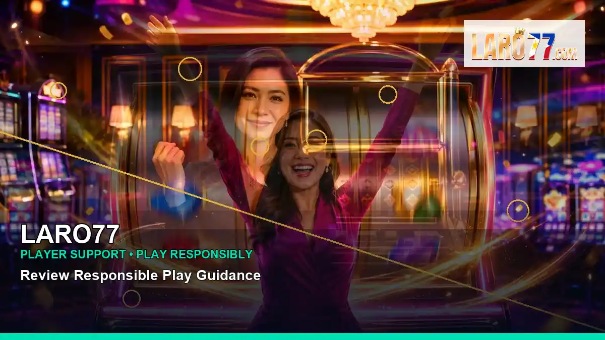LARO77 high-energy luxury online slot games in a centered layout for Philippine players